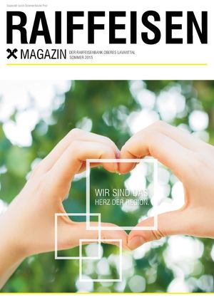 Magazin der Raiffeisenbank Oberes Lavanttal