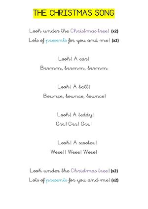 THE CHRISTMAS SONG LYRICS