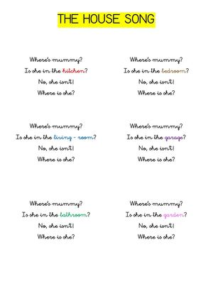 THE HOUSE SONG LYRICS