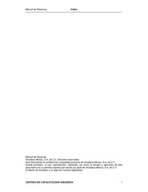 Amadeus Manual Reservas Basico Julio 2009