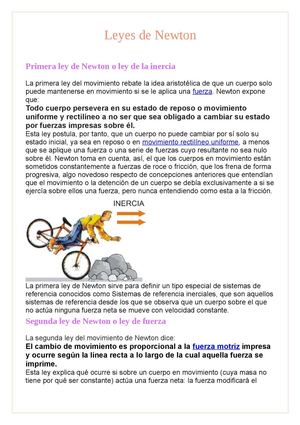 Leyes de Newton