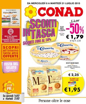 Volantino Conad Abruzzo Dal 8 Al 21 Luglio