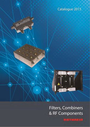KATHREIN - Filters, Combiners & RF Components 2015