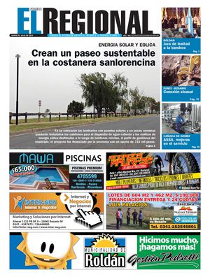 Periódico El Regional, edición julio 2015