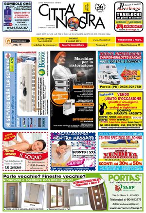 Città Nostra Pordenone del 09.07.2015 n. 1478