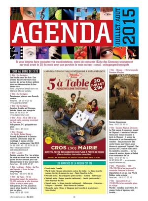 L'Écho des Cévennes_Agenda Été 2015 n°214