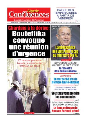 Algerie Cinfluences 09 Juillet 2015