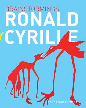 Catalogue de l'exposition "Brainstorming" de Ronald Cyrille