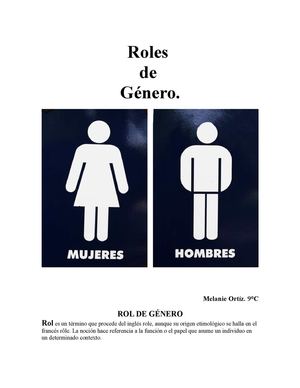 Rol De Género