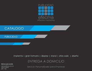 Efecma Precios Imprenta