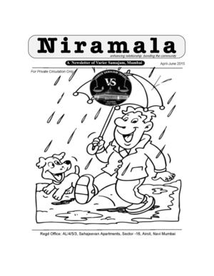 Niramala Apr Jun 2015