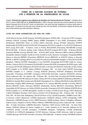 Cures d'Ancien Régime