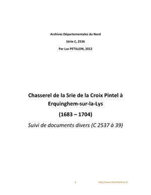 Chasserel d'Erquinghem