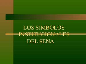 SIMBOLOS SENA