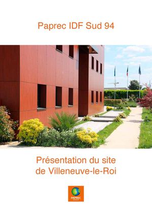 Agence de Paprec IDF Sud, Villeneuve Le Roi