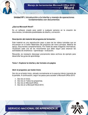 Microsoft+word+unidad+1