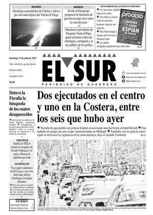 El Sur Domingo 12072015