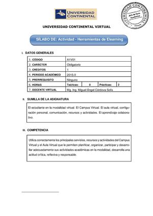 Silabo Actividades1 2015 Ii