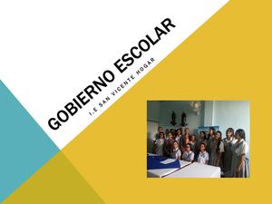 Gobierno Escolar