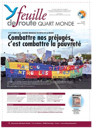 Feuille de route n°443, sept-oct. 2014