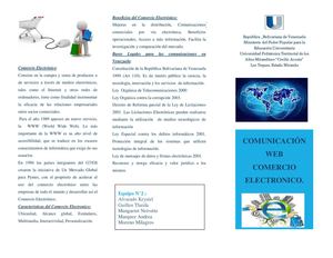 Triptico De La Comunicacion Web