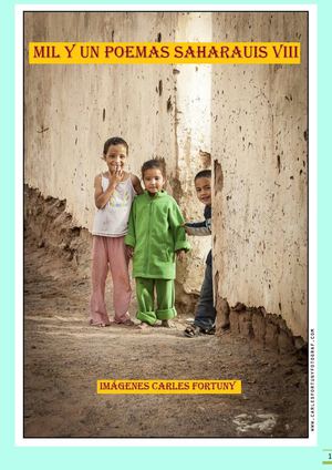 MIL Y UN POEMAS SAHARAUIS