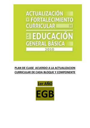 Plan Quimestral 1er Año