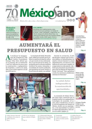 México, D.F., año 1, núm. 1, Nueva Época 2013