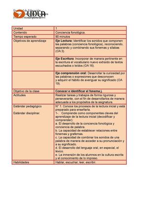 Guión Docente Letra J