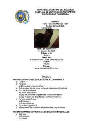 María Fernanda Morales Tibán