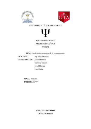 Metodos De Transmision De La Comunicacion