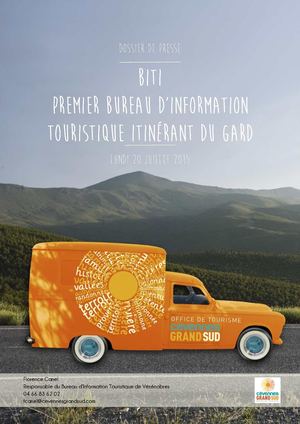Dossier de Presse - Biti Premier Bureau d'Information Touristique Itinérant du Gard