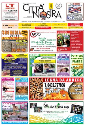 Città Nostra Udine del 21.07.2015 n. 1480