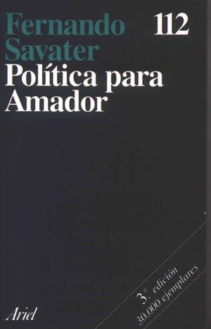 DP - FERNANDO SAVATER - POLITICA PARA AMADOR