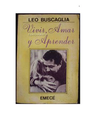 DP - LEO BUSCAGLIA - VIVIR, AMAR Y APRENDER
