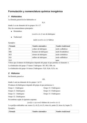 NOMENCLATURA INORGANICA