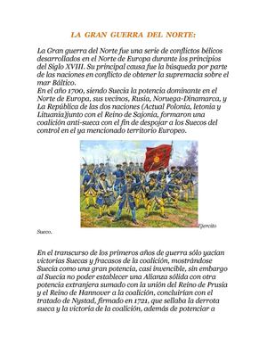 La Gran Guerra Del Norte