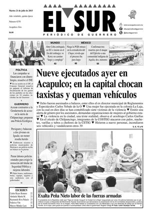 El Sur Martes 21072015