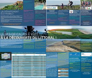 Fietskaart Opaalkust / Pas-de-Calais