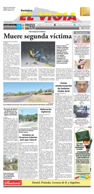 21 de julio del 2015