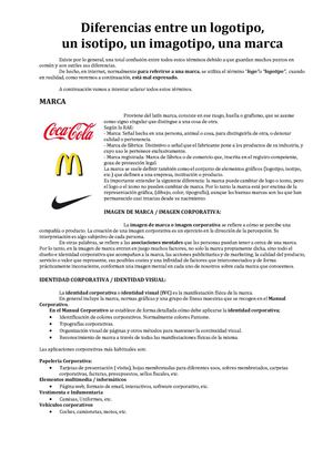Diferencias Entre Un Logotipo