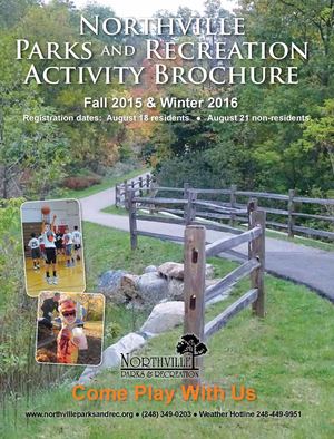2015 2016 Northville Parks And Rec