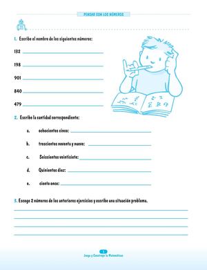 Libro Juega y Construye la Matemática Grado Segundo