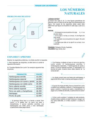 Libro Juega y Construye la Matemática Grado Sexto 15p