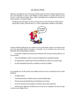 El Bullying
