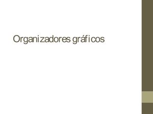 Organizadores Gráficos