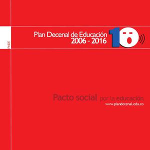Plan Decenal De Educación