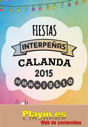 Fiestas Interpeñas Calanda