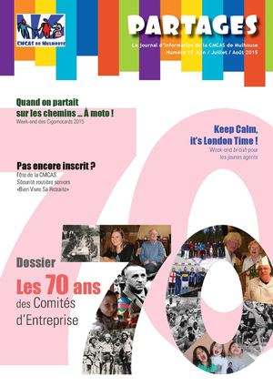 Journal Partages N°17 de la CMCAS de Mulhouse