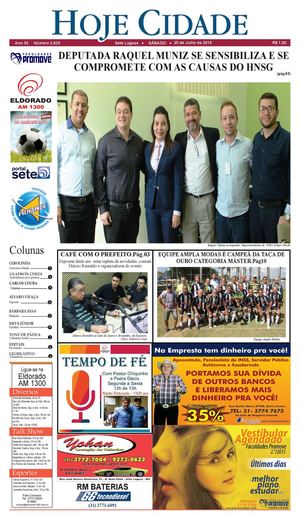 Jornal Hoje Cidade 25 07 2015